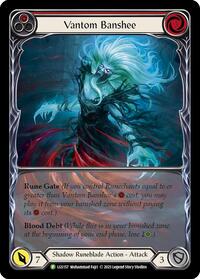 Vantom Banshee (Red) (Extended Art) - LGS157 (LGS157) [Flesh and Blood Promo Cards]