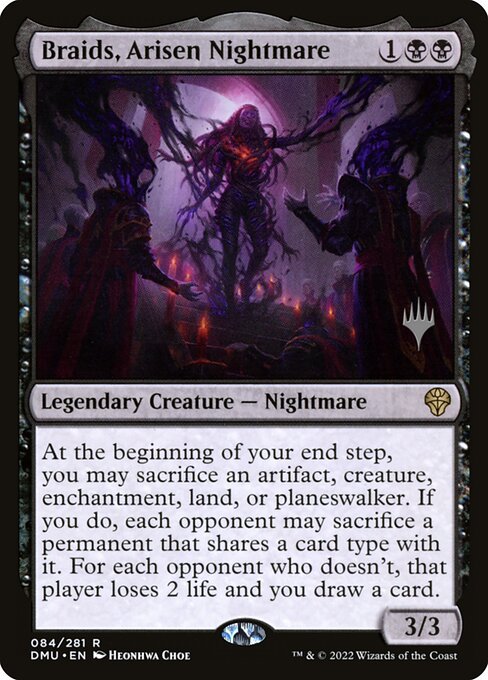 Braids, Arisen Nightmare (84p) [Dominaria United Promos]