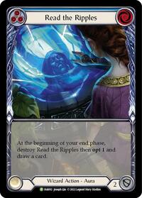 Read the Ripples (Blue) - FAB092 (FAB092) [Flesh and Blood Promo Cards]