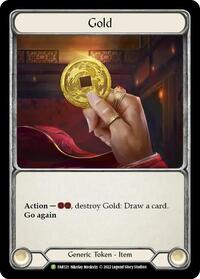 Gold -  FAB121 (FAB121) [Flesh and Blood Promo Cards]