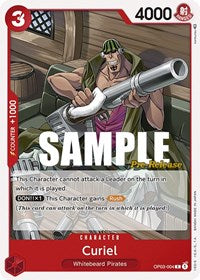 Curiel (OP03-004) [Pillars of Strength Pre-Release Cards]