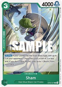 Sham (OP03-027) [Pillars of Strength Pre-Release Cards]