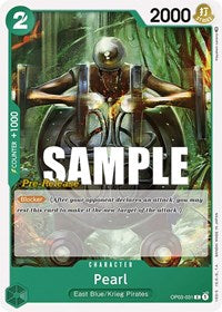 Pearl (OP03-031) [Pillars of Strength Pre-Release Cards]