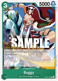 Buggy (032) (OP03-032) [Pillars of Strength Pre-Release Cards]