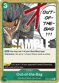 Out-of-the-Bag (OP03-036) [Pillars of Strength Pre-Release Cards]