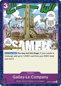 Galley-La Company (OP03-075) [Pillars of Strength Pre-Release Cards]