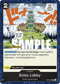 Enies Lobby (OP03-098) [Pillars of Strength Pre-Release Cards]