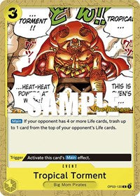 Tropical Torment (OP03-120) [Pillars of Strength Pre-Release Cards]