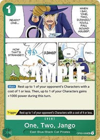 One, Two, Jango (OP03-039) [Pillars of Strength Pre-Release Cards]