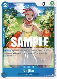 Nojiko (OP03-048) [Pillars of Strength Pre-Release Cards]