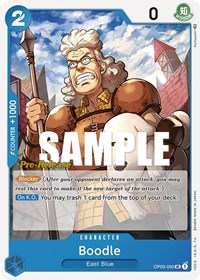 Boodle (OP03-050) [Pillars of Strength Pre-Release Cards]
