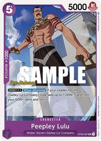Peepley Lulu (OP03-067) [Pillars of Strength Pre-Release Cards]