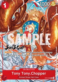 Tony Tony.Chopper (3-on-3 Cup) [Participant] (ST01-006) [One Piece Promotion Cards]