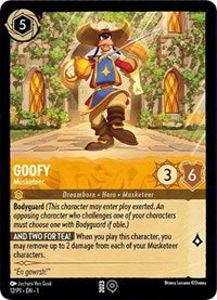 Goofy - Musketeer (12) [Disney Lorcana Promo Cards]