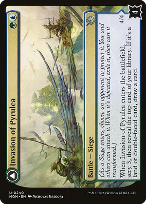 Invasion of Pyrulea // Gargantuan Slabhorn (240) [March of the Machine]