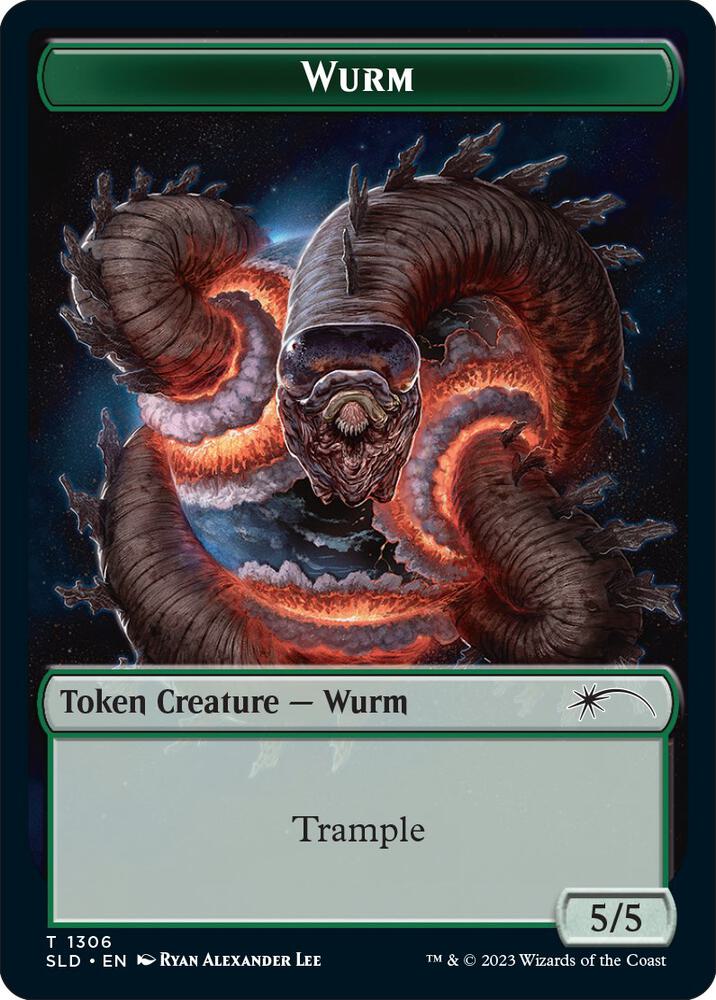 Wurm Token (1306) [Secret Lair Drop]