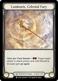 Luminaris, Celestial Fury - LGS160 (LGS160) [Flesh and Blood Promo Cards]