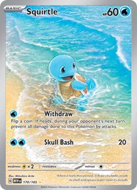 Squirtle - 170/165 (170/165) [SV Scarlet and Violet 151]