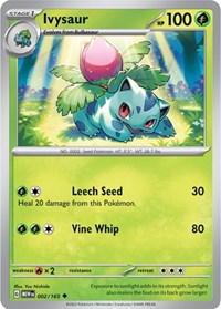 Ivysaur - 002/165 (002/165) [SV Scarlet and Violet 151]