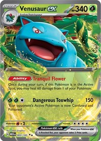 Venusaur ex - 003/165 (003/165) [SV Scarlet and Violet 151]