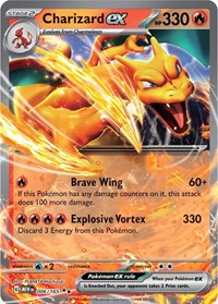 Charizard ex - 006/165 (006/165) [SV Scarlet and Violet 151]