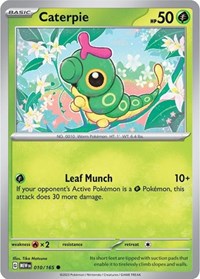 Caterpie - 010/165 (010/165) [SV Scarlet and Violet 151]