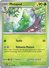 Metapod (011/165) [SV Scarlet and Violet 151]