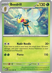 Beedrill (015/165) [SV Scarlet and Violet 151]