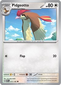 Pidgeotto (017/165) [SV Scarlet and Violet 151]