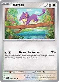 Rattata (019/165) [SV Scarlet and Violet 151]