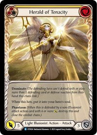 Herald of Tenacity (Yellow) (DTD024) [Dusk till Dawn]