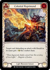 Celestial Reprimand (Blue) (DTD040) [Dusk till Dawn]