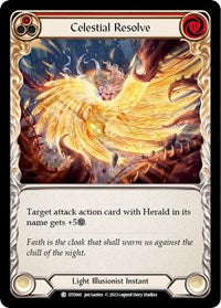 Celestial Resolve (Red) (DTD041) [Dusk till Dawn]