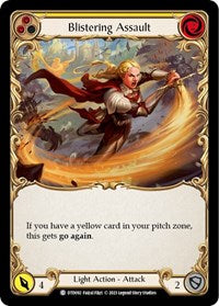 Blistering Assault (Yellow) (DTD092) [Dusk till Dawn]