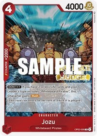 Jozu (Judge) (OP02-008) [One Piece Promotion Cards]