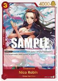 Nico Robin (Store Championship Participation Pack) (OP01-017) [One Piece Promotion Cards]