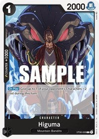 Higuma (ST08-008) [Starter Deck 8: Monkey.D.Luffy]