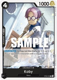 Koby (ST08-004) [Starter Deck 8: Monkey.D.Luffy]