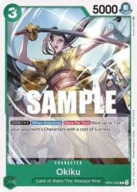Okiku (Tournament Pack Vol. 4) (OP01-035) [One Piece Promotion Cards]