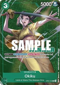 Okiku (Winner Pack Vol. 4) (OP01-035) [One Piece Promotion Cards]