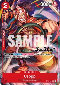 Usopp (3-on-3 Cup) [Participant] (OP01-004) [One Piece Promotion Cards]