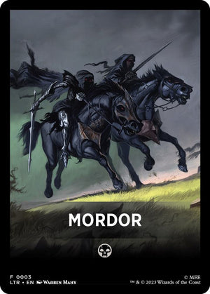 Mordor Theme Card (3) [The Lord of the Rings: Tales of Middle-earth]
