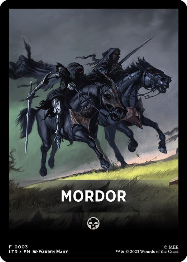 Mordor Theme Card (3) [The Lord of the Rings: Tales of Middle-earth]
