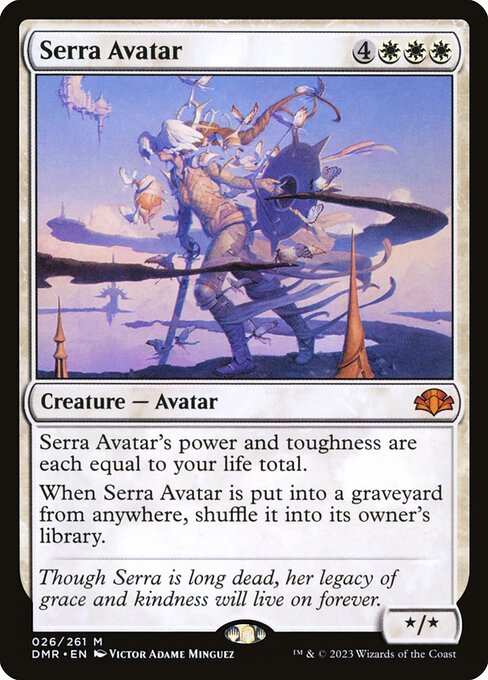 Serra Avatar (26) [Dominaria Remastered]