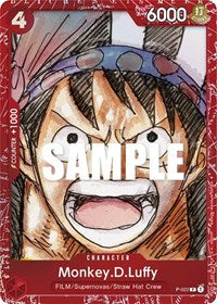 Monkey.D.Luffy (Premium Card Collection -ONE PIECE FILM RED Edition-) (P-022) [One Piece Promotion Cards]