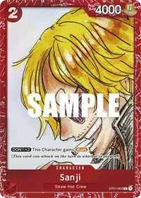 Sanji (Premium Card Collection -ONE PIECE FILM RED Edition-) (ST01-004) [One Piece Promotion Cards]
