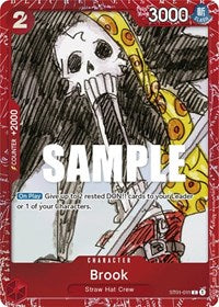 Brook (Premium Card Collection -ONE PIECE FILM RED Edition-) (ST01-011) [One Piece Promotion Cards]