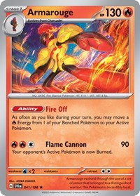 Armarouge - 041/198 (Line Holo) (041/198) [Miscellaneous Cards and Products]