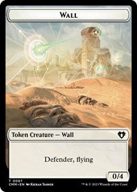 Wall // Kor Ally Double-Sided Token (67 // 64) [Commander Masters]
