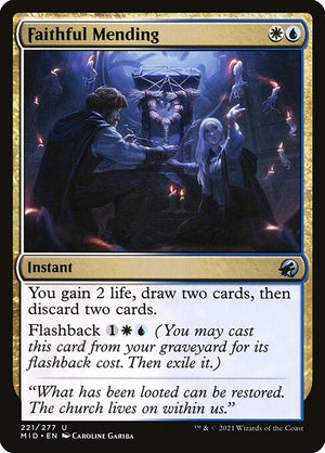 Faithful Mending (221) [Innistrad: Midnight Hunt]